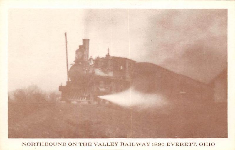 Northbound on the Valley Railway Everett, Ohio OH