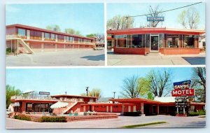 FT. SMITH, AR Arkansas ~ Roadside SANDS MOTEL & RESTAURANT c1950s Postcard