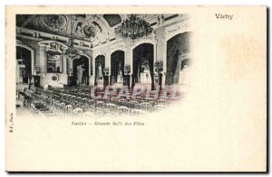 Vichy Old Postcard Casino Great Hall of celebrations