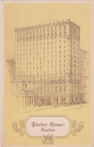 Parker House Boston Massachusetts
