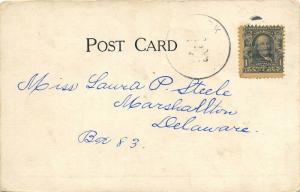 Hamilton Ohio c1907 Postcard Campbell Avenue Park