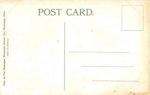 Iowa Building Muskogee Oklahoma 1910c postcard
