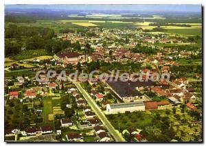 Modern Postcard Fontenay Tresigny (S & M) General Aerial View