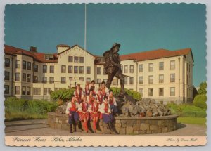 Sitka Alaska~Pioneer Home~Russian Costumed Dancers~Continental Postcard