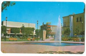 Mexico, Plaza Municipal, Main Square, Culiacan, stamped, unused Postcard