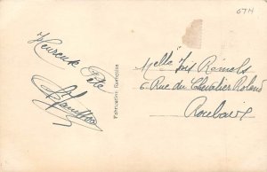 Tinted Glamore Woman Postcard