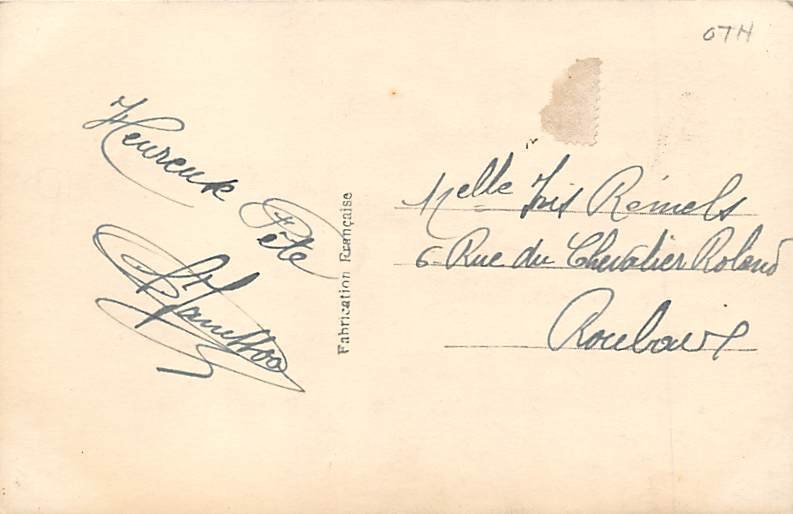 Tinted Glamore Woman Postcard