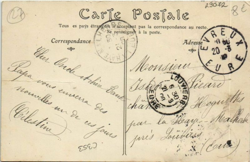 CPA ÉVREUX-Villa Normande (29072)