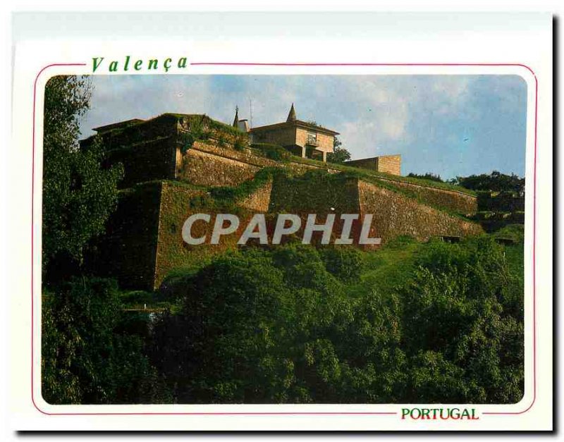 Postcard Modern Valenca Minho Portugal