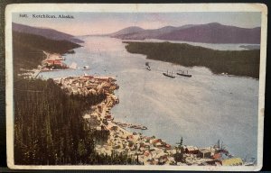 Vintage Postcard 1923 Ketchikan Scenic View, Alaska (AK)