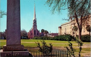 Marion Square St Matthews Lutheran Church Charleston SC South Carolina Postcard 