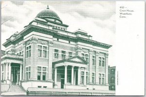 Courthouse Waterbury Connecticut CT Judicial Branch Historic Building Postcard