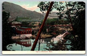 Woronoco  Massachusetts     Postcard