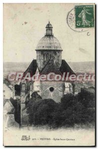 Old Postcard Provins Eglise Saint Quiriace