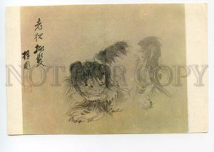 493805 Korea Kim Hong Do Old lion Old postcard