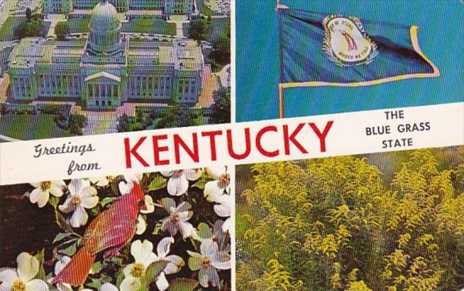 Greetings From Kentucky The Blue Grass State 1962