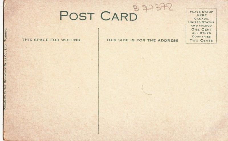 B77372 high park toronto  canada scan front/back image