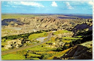 Postcard - Badlands National Park, Badlands - South Dakota 