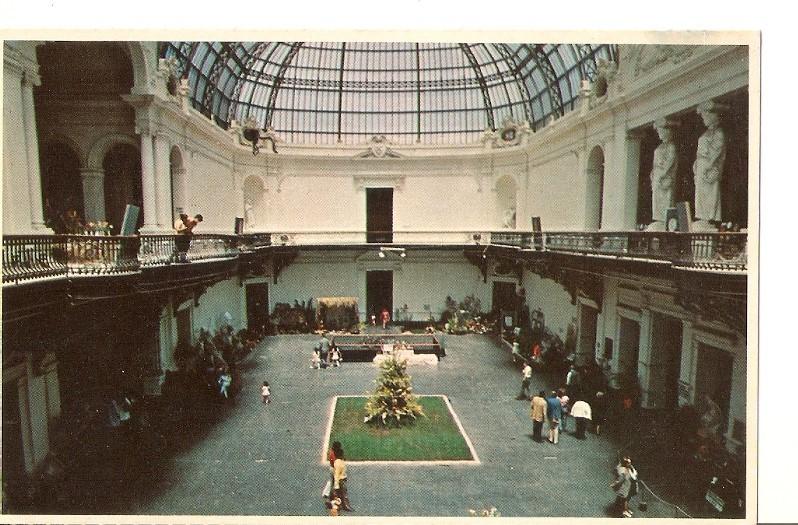 Postal 024156 : Lord Cochrane Museo Bellas Artes Santiago