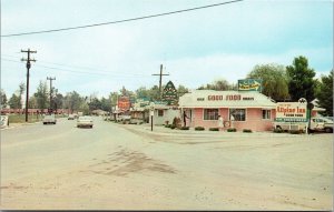 Postcard Fine Food and Motel Alpine Inn in Prudenville, Michigan