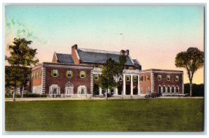 c1940 Dearborn Inn Real New England Inns Dearborn Michigan Hand-Colored Postcard