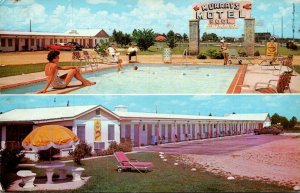 North Carolina Fayetteville Murray's Motel 1964