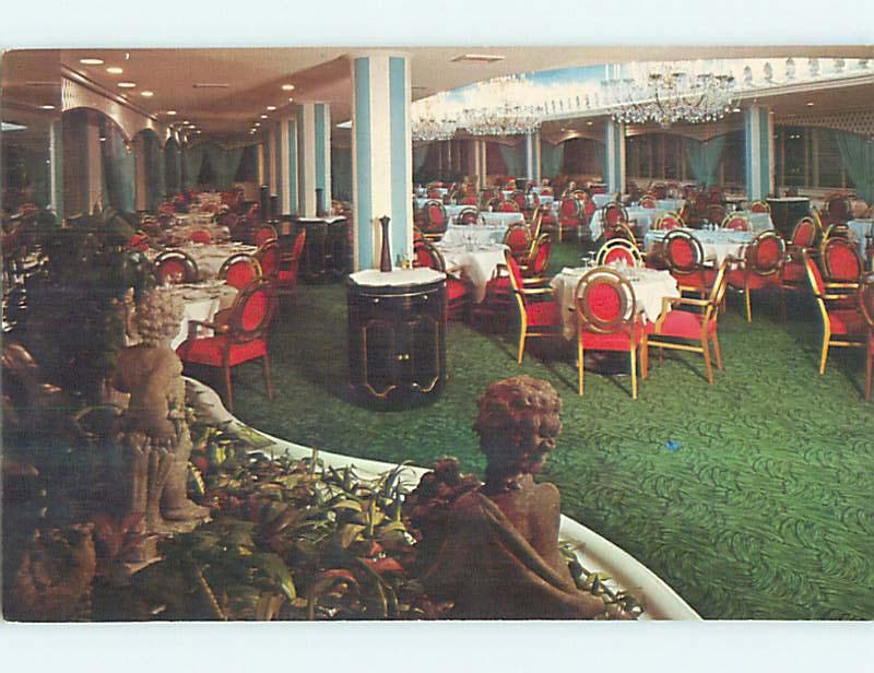 Pre-1980 SKY ROOM RESTAURANT Salt Lake City Utah UT p7383