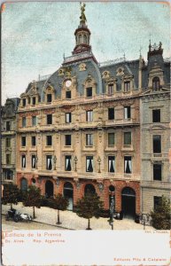 Argentina Buenos Aires Edificio De La Prensa Vintage Postcard C073