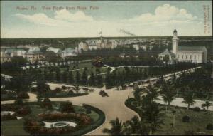 Miami FL North From Royal Palm c1910 Postcard