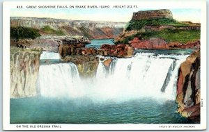 M-33697 Great Shoshone Falls On Snake River Twin Falls Idaho