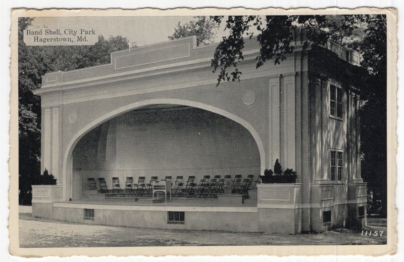 Hagerstown, Md, Band Shell, City Park