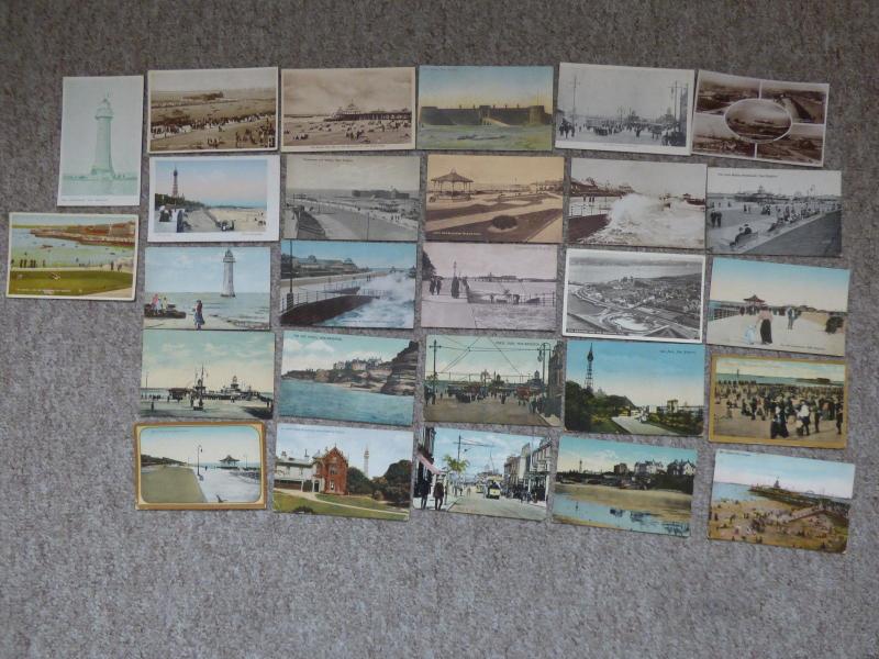 bu0149 - New Brighton , Cheshire - 27 postcards - All Showing