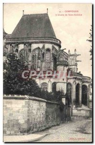 Old Postcard Compiegne The apse of St. Anthony