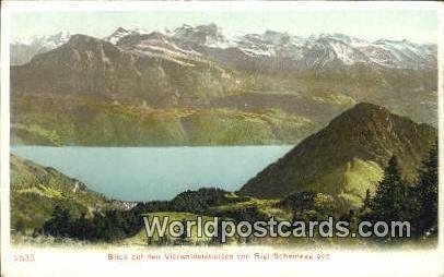 Blick auf den Vierwalddstattersee Rigi Scheidegg aus Swizerland Unused 