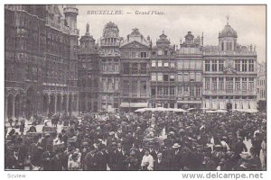 BRUXELLES, Grand Place, Belgium, 00-10s
