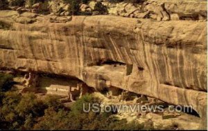 Fire Temple and New Fire House - Mesa Verde Park, Colorado CO