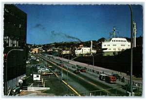 c1960's Waterfront St. John's Newfoundland Canada Vintage Unposted Postcard