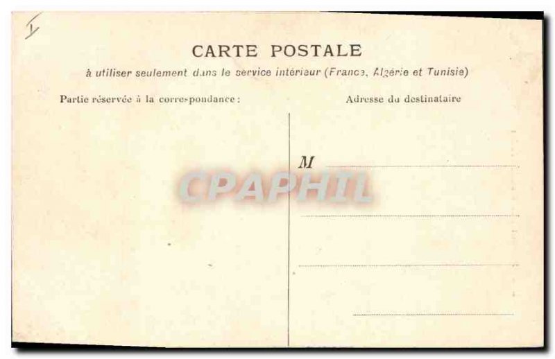 Postcard Old Lyon Statue Marchal Suchet