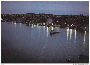 The St. John's Skyline At Night Shows A Touch Of Beauty & Atmosphere, St. Joh...