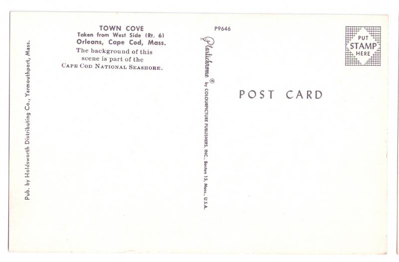 Town Cove Cape Cod  Orleans Massachusetts MA