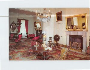 Postcard The Parlors at The Hermitage Home of Gen. Andrew Jackson Tennessee USA