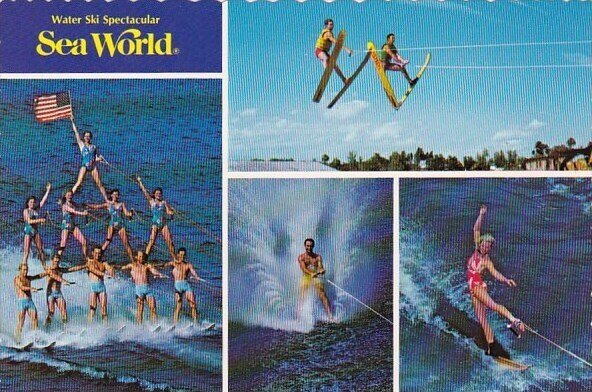 Florida Orlando Sea World Water Ski Spectacular