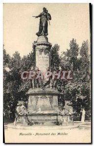 Old Postcard Marseille Monument Mobile