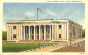 New United States Post Office - Jackson, Michigan MI  