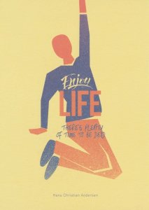 Hans Christian Anderson Book Author Famous Quotation Postcard