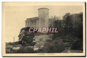 Old Postcard Falaise Chateau