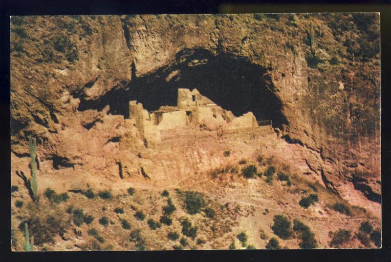 Apache Trail, Arizona/AZ Postcard, Tonto Cliff Dwellings