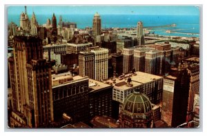 City of Towers Chicago Illinois IL UNP Chrome Postcard U12