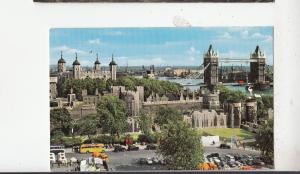 BF29037 the tower of london and tower bridge   UK  front/back image