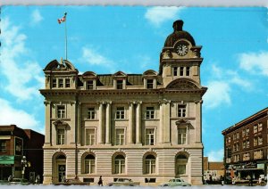 Moose Jaw City Hall Saskatchewan Canada Postcard